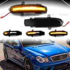 2X Pour Mercedes Benz classe C W203 S203 CL203 Clignotant Dynamique Rétroviseurs
