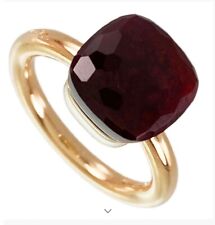 pomellato 18k Rose  gold  Nudo Classic Garnet Ring