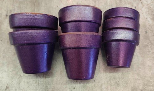 Lot mini pots terre - 8, en