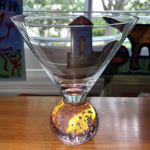 Vintage hand blown - hand, martini