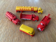 Vintage Lego Denmark HO 1/87 Job Lot Esso Shell Trucks & VW Combi Van 1960's