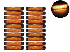 20 Pièce 12V 6 LED Côté