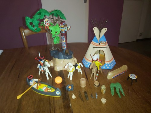 Vends tipi 3870 playmobil - 3870, +