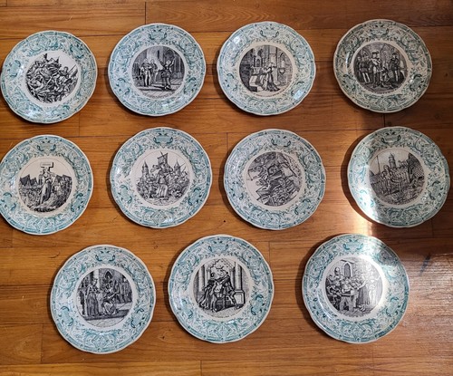 Anciennes assiettes - 11,