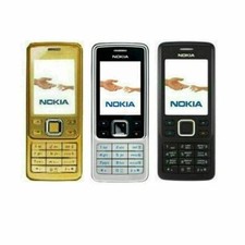 Nokia 6300 Unlocked Classic black/Silver/Gold Colour-Bluetooth Phone WARRANTY