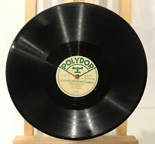 Antique Polydor Gramophone Sapphire Disc Miss Swing Flowers...