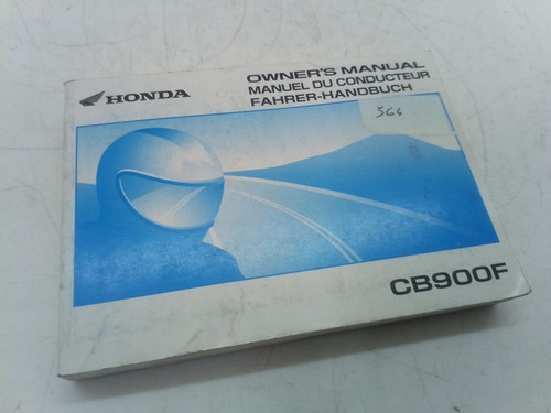 Honda cb900f hornet manuel - cb900f, 02