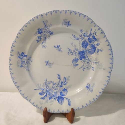 Round dish decor - , flora