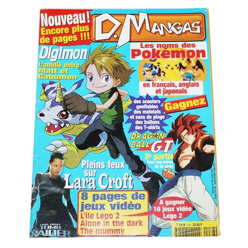 Magazine revue mangas - revue, d.