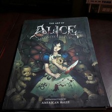 The Art of Alice Madness Returns Art Book English Edition Used