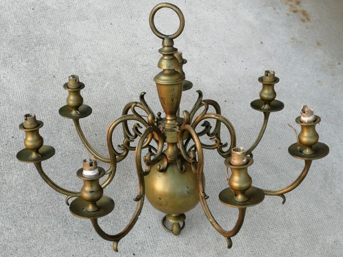 Ancien lustre hollandais - ancien,