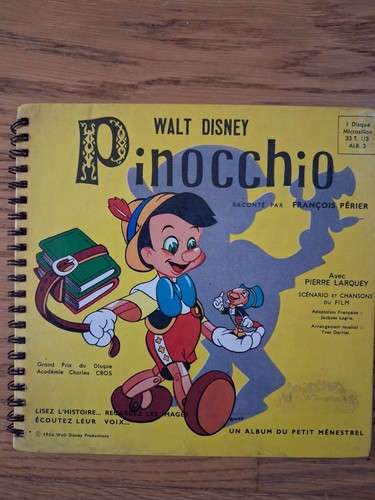 Livre disque walt disney - livre,