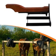Porte-selle mural facile à installer pour rangement de matériel de cheval