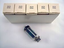 5 Pcs NOS Philips JAN 5763 Audio Radio Vacuum Tubes NIB