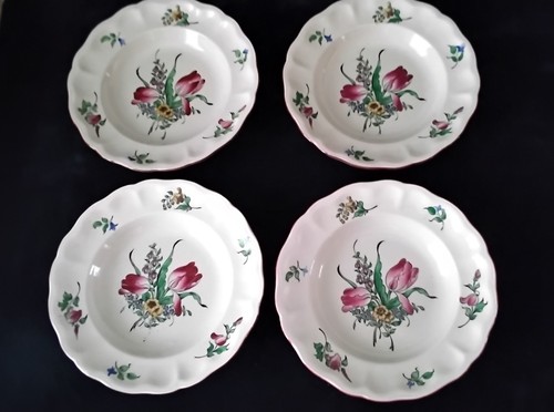 Assiettes creuses lunéville - 4,