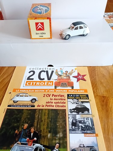 Citroën 2cv perrier azja - 1/43,