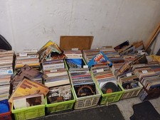 VEND LOT 120 x DISQUES VINYLES