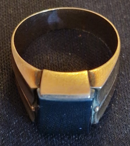Chevalière 18k onyx noir - chevaliÈre,
