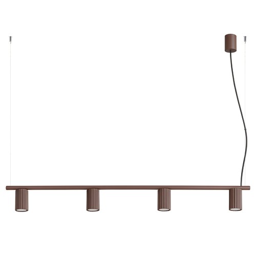 Lustre karbon moderne 4 - karbon,