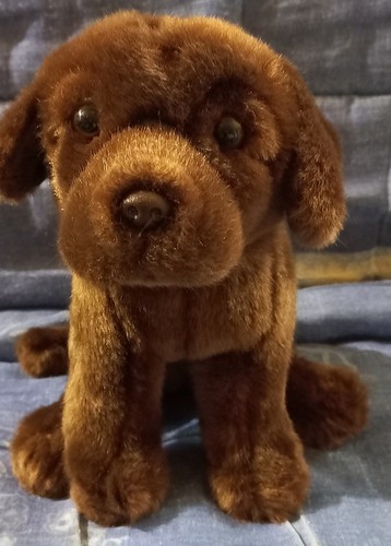 Peluche chien labrador - peluche,