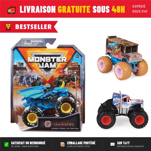 Monster jam véhicule die cast - véhicule, die-cast