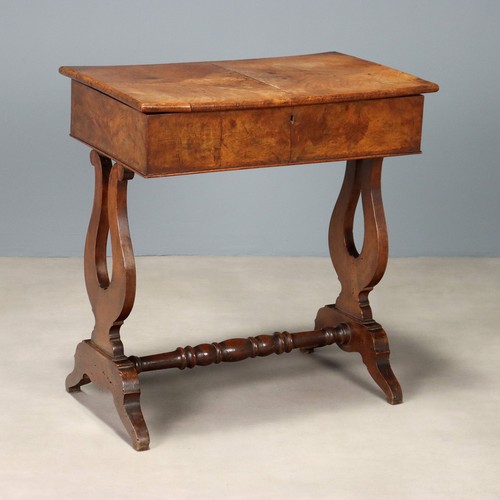 Table coudre ancienne - ancienne, noyer