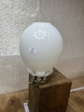 Globe lamp gas screws tulip opaline glass Lilor Unic Guenet success ref no. 8