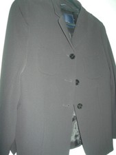 Veste tailleur noire neuve 'S Max Mara taille 42 trois boutons