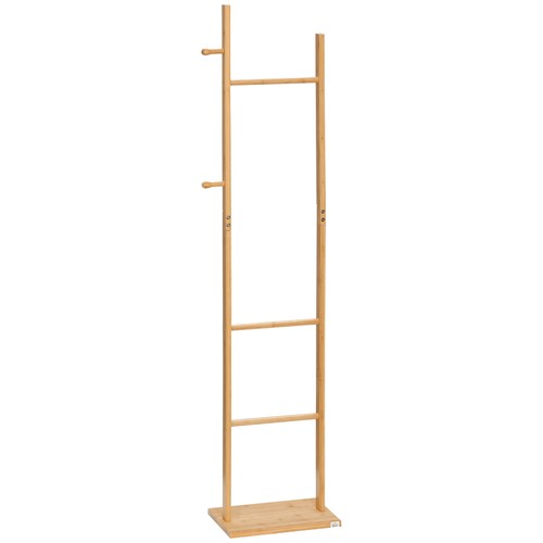 Homcom porte manteau sur pied - porte,