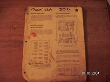 l schémas de juke box Rock ola 506 TRI-VUE