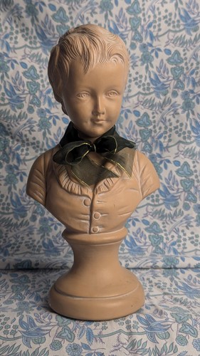 Sculpture vintage enfant en - sculpture,