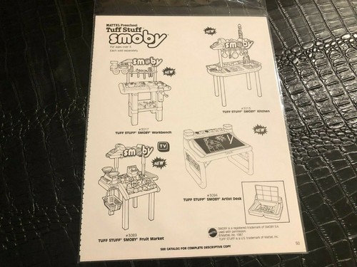 1987 vintage toy sheet - toy,