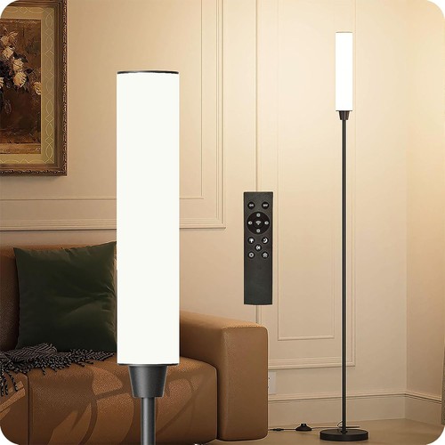 Lampadaire led télécommande - led,