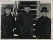 1928 Press Photo Cardinal Raymon Marie Rouleau Arriving in New York City