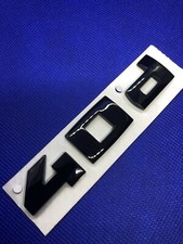 LOGO BMW M 40d Noir Badge