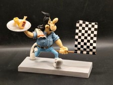 JOE BAR TEAM Joé the BARMAN Motorcycle Figure GIVES START or ARRIVAL 1/18