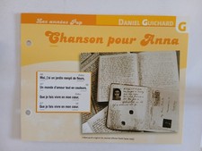 CARTE FICHE - DANIEL GUICHARD