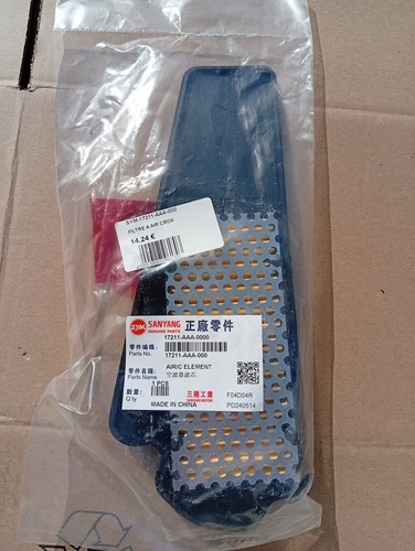 Filtre air sym fiddle 3 - 2, 4
