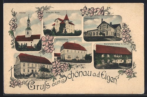 Carte postale schönau d - schönau, a.d