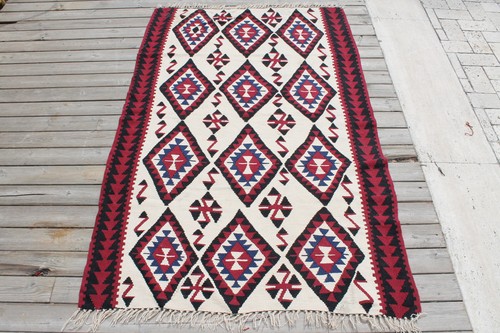 Tapis turc kilim x64 - tapis,