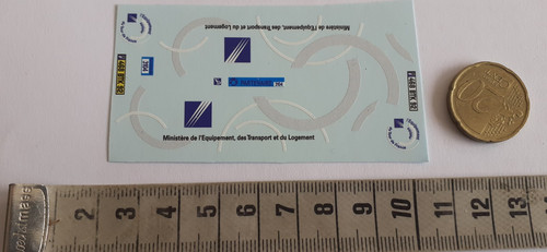 Decalcomanie decals pour - 1/43,