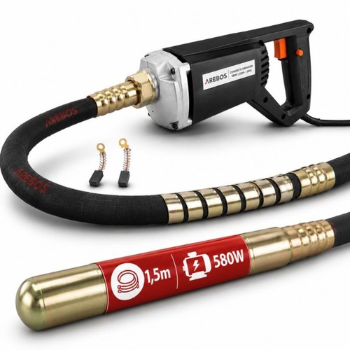Arebos vibrateur béton - à,