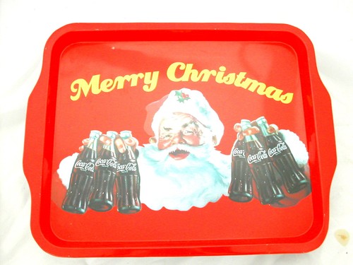 Coca cola plateau metal - ,