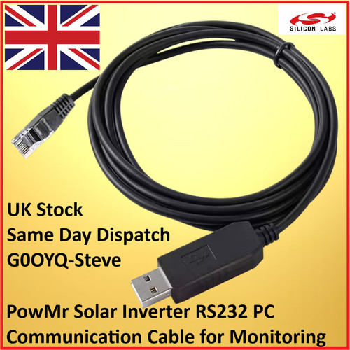 Powmr solar inverter rs232 - solar,