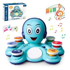 Baby Musical Toys Learning Toys for Toddlers, Octopus Music Toys, Preschooler Mu