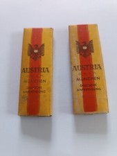 militaria german ww2 Papier A Cigarettes Austria Complets München
