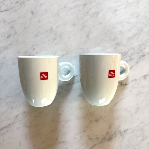 Illy ceramic coffee mugs - 8,