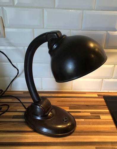 Lampe bureau bakélite - de,