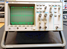 HP 54600B OSCILLOSCOPE ANALOG STORAGE SCOPE  2x100 MHZ  READOUT