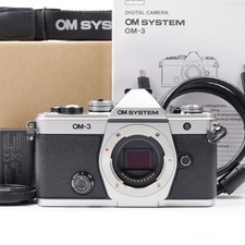 OM SYSTEM OM-3 Mirrorless Digital Camera Body Silver [Unused] #4780V